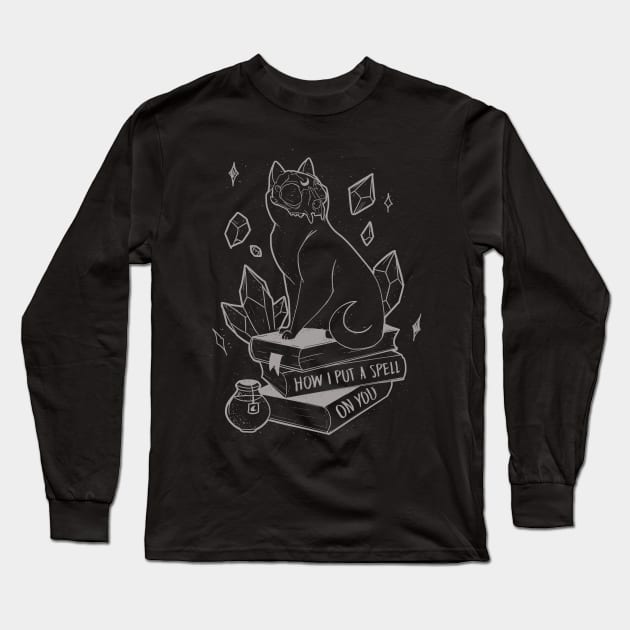 How I put a spell on you Long Sleeve T-Shirt by RhunaArt